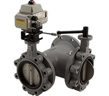 3-Way Butterfly Valve KB Series 3-Way