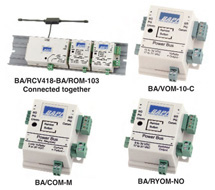 BAPI Wireless System Output Modules BA/COM, BA/ROM, BA/RYOM, BA/RYOL, BA/SOM, BA/VOM