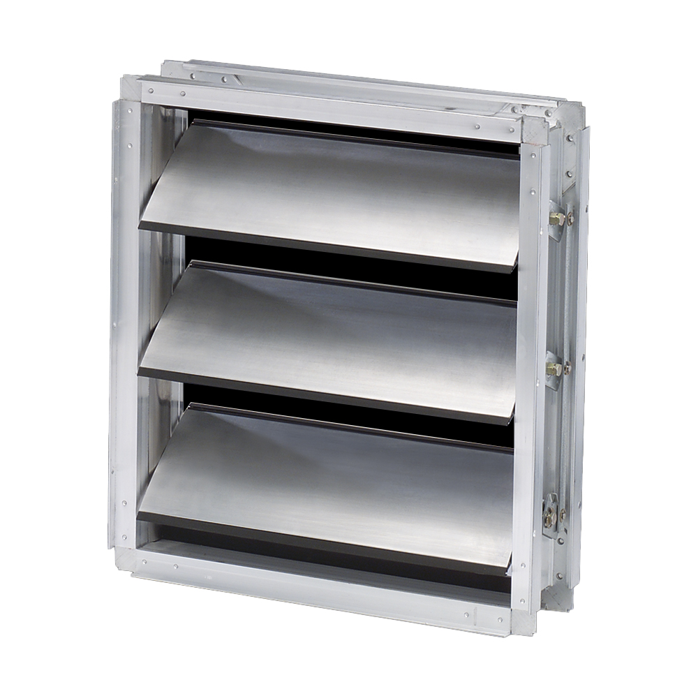 CD50-16X16-OB-S | Ruskin Manufacturing | Rectangular Class 1A Leakage High  Performance Extruded Aluminum Control Damper, Aluminum Frame and Airfoil Bl