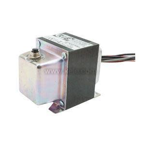 100-VA transformer with metal core and red/black wire leads