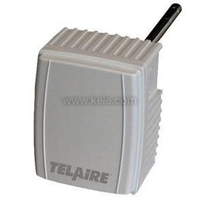 White plastic enclosure with slender metal probe extending from top and wiring gland.