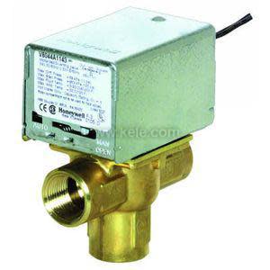 Brass diverter valve with grey actuator