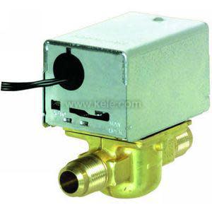 Brass zone valve with square actuator and pipe threads