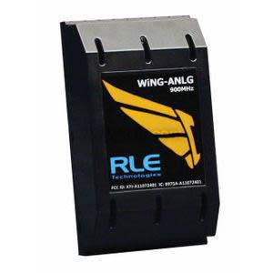 Rectangular black Wing‑ANLG sensor labeled with a yellow wing icon on the front