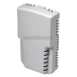 Small white vented sensor enclosure for wall mounting