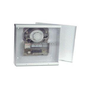 White control panel with removable front and internal components.