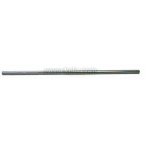 Plain long silver metal rod