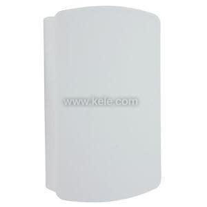 Plain white wall sensor cover with rounded edges