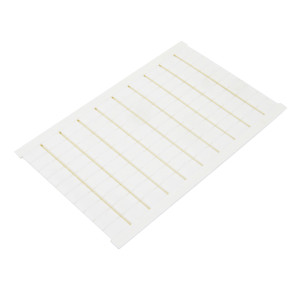 White rectangular filter panel with square grid and support ribs.