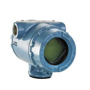 blue cylindrical device with a circular face and a small square tinted window