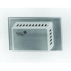 Grey vented housing with slotted front and mounting plate