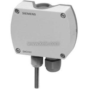 Grey Siemens sensor with curved housing and a short probe.