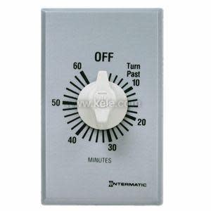 60-minute spring timer with white knob