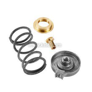 Set of valve repair parts: spring, stem and washers