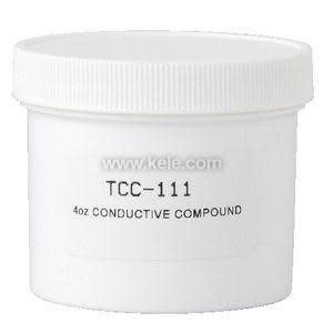 Small jar of grease-like thermal paste with a screw-on lid.