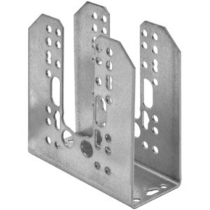 Flat metal mounting base with cutouts and holes for actuator installation