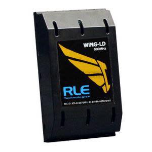 Small circuit board with two antennas and LED