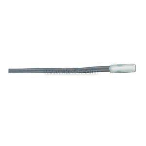 Long grey cable with white cylindrical temperature probe at end