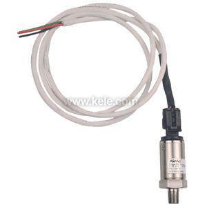 Small cylindrical pressure sensor attached to a long coiled cable.