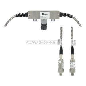 Transmitter kit with rectangular box and two slim probe sensors.