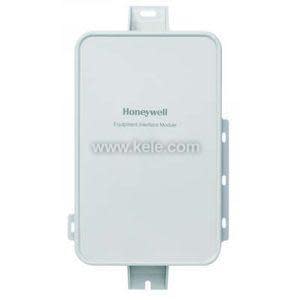 White rectangular box with a printed label and small indicator openings