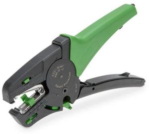 Black and green wire stripping tool.