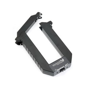Black rectangular clamp sensor with a hinged arm and mounting tabs, labelled Hawkeye 421