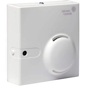 White circular CO2 sensor with vented face