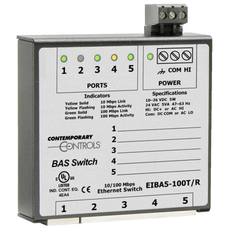 Kele.com | Contemporary Controls EIBA5-100T/R | Network & Wireless ...