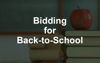Bidding for Back-to-School