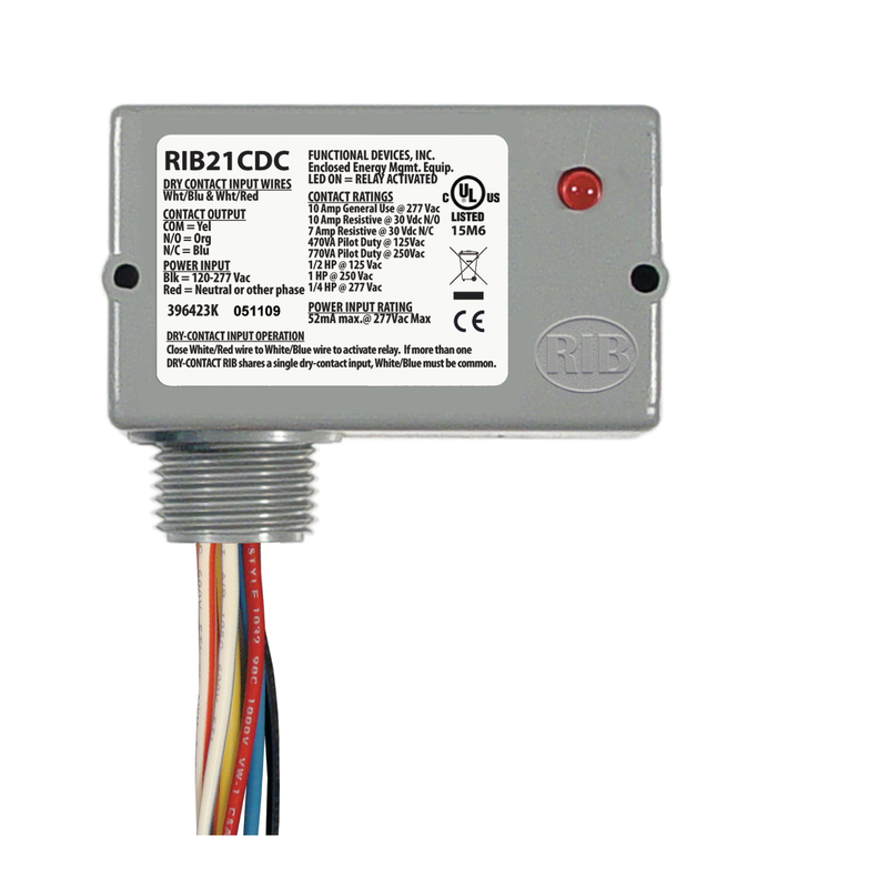kele.com | Functional Devices RIBTD2401B | Relays ... rib dry contact relay wiring 