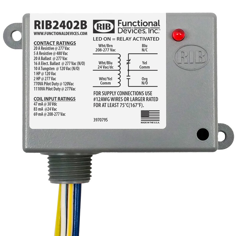 Kele.com | Functional Devices RIB2402B | Relays & Contactors | Power Relays